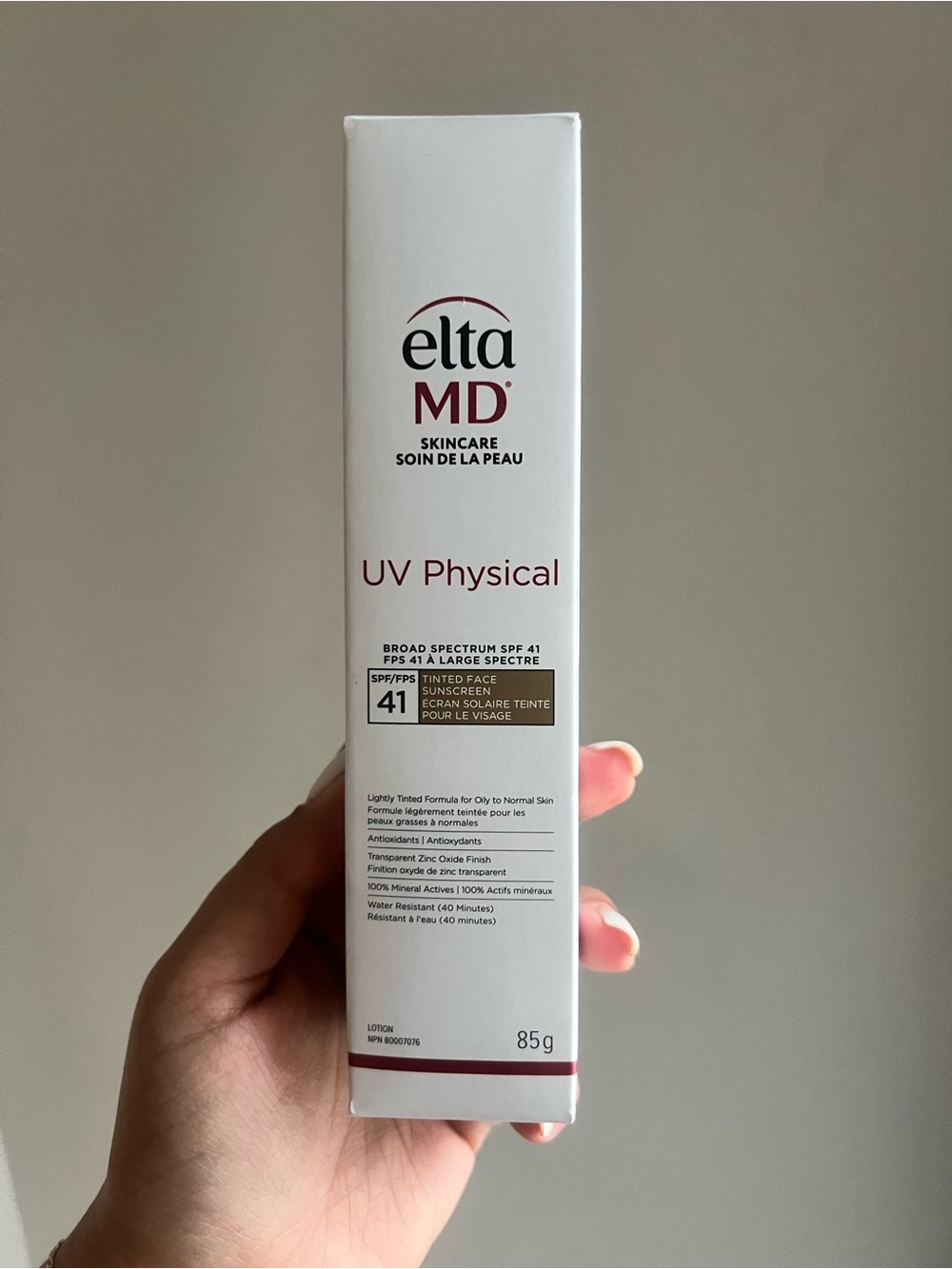 EltaMD UV Physical Face Sunscreen SPF 41